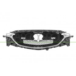 Grille Calandre Noire Brillant avec Moulure Chromee'