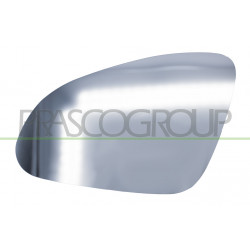 Verre De Retroviseur Gauche Convex-Chauffant-Chrome'