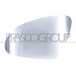 Verre De Retroviseur Gauche Aspherique-Chauffant-Chrome'