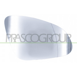 Verre De Retroviseur Droit-Aspherique-Chauffant-Chrome'