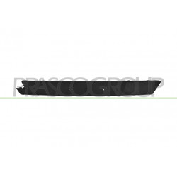 Moulure De Pare-Chocs Avant-Centrale Noire