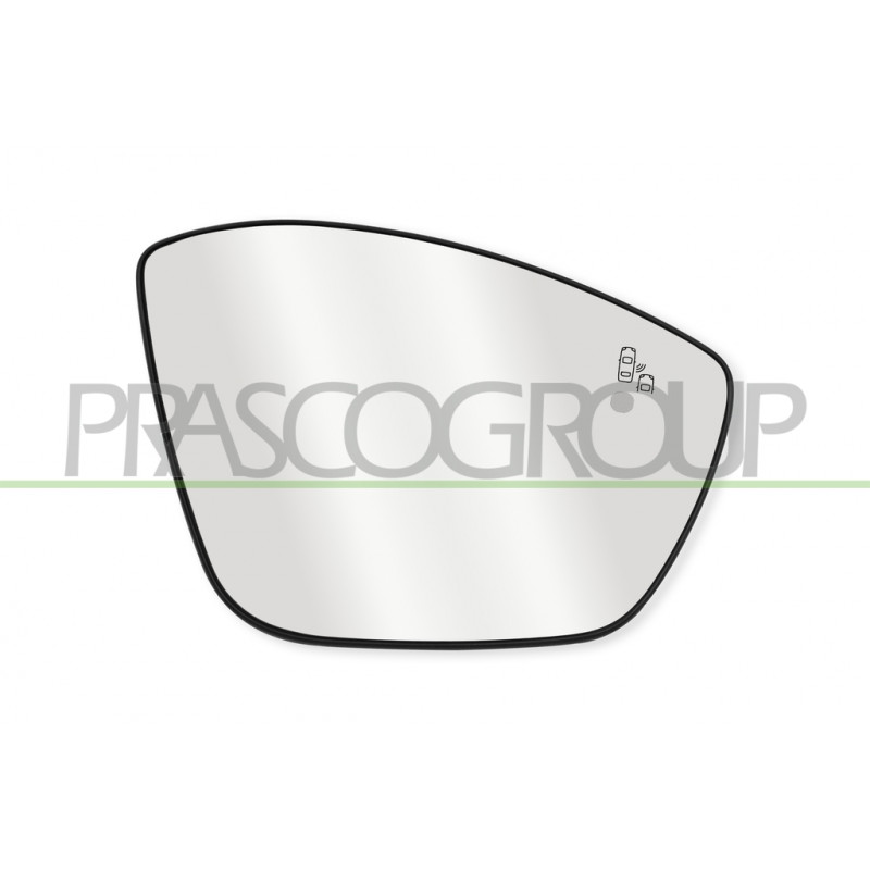 Verre De Retroviseur Droit-Chauffant-Avec Blis-Convex Verre De Retroviseur Droit-Chauffant-Avec Blis-Convex