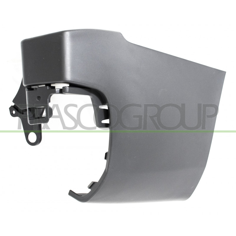 Embout côté passager de Pare-Chocs arrière Noir Structure' Mod. 2 Portes Battant Embout côté passager de Pare-Chocs arrière Noir Structure' Mod. 2 Portes Battant