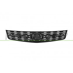 Grille De Calandre-Noire-Avec Trous Moulures