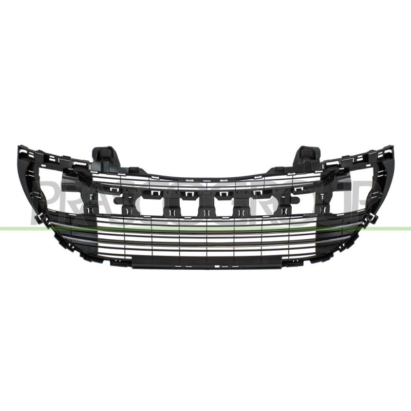 Grille Centrale de Pare-Chocs-Noire avec Molure Chromee Mod. Break Grille Centrale de Pare-Chocs-Noire avec Molure Chromee Mod. Break