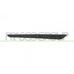 Spoiler Gauche De Pare-Chocs Avant-Inferieur-Noir-Surface Lisse-Prete A Peindre