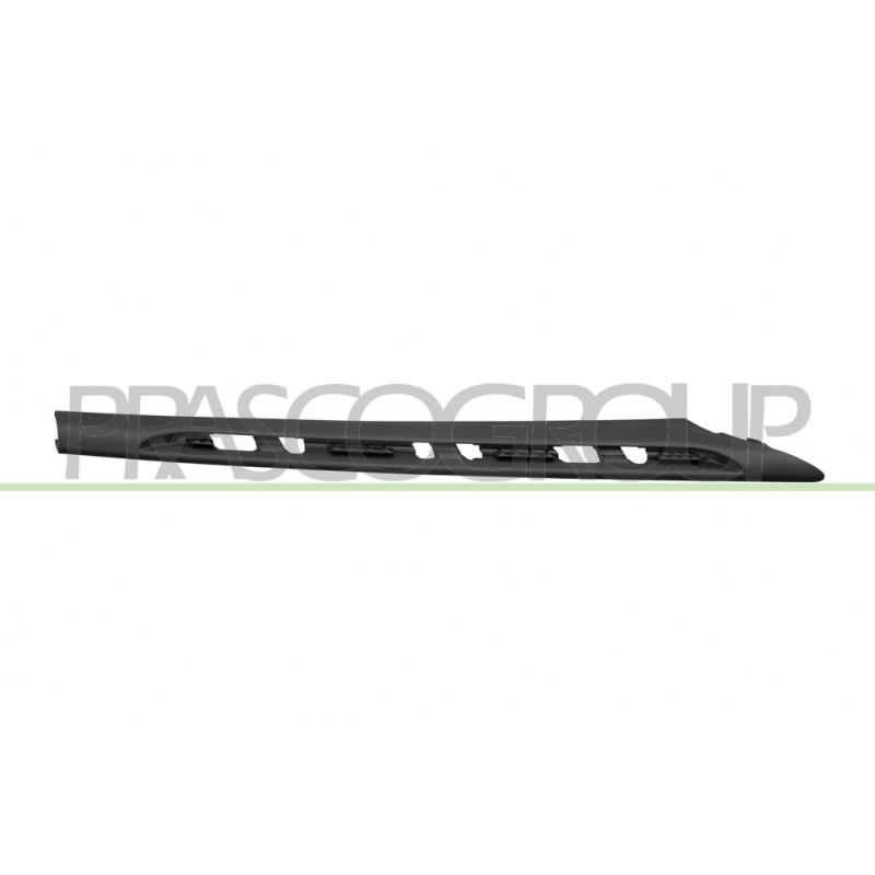 Moulure Inferieur côté passager de Grille de Pare-Chocs Avant-Noir Structure'-av Moulure Inferieur côté passager de Grille de Pare-Chocs Avant-Noir Structure'-av