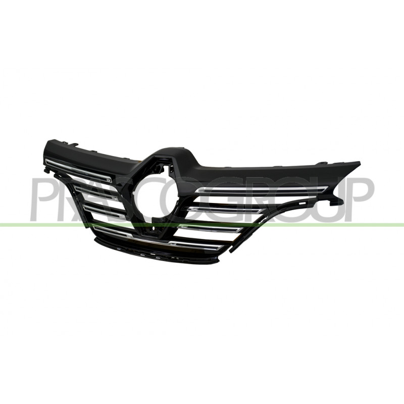 Grille de Calandre-Noire-avec Moulure Chromee-Avc Trou Pour Regulateur de Vitess Grille de Calandre-Noire-avec Moulure Chromee-Avc Trou Pour Regulateur de Vitess