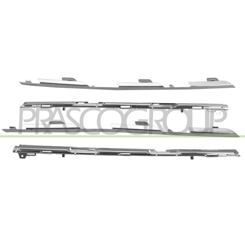 Jeu de Moulures de Calandre Chrome' (4 Pcs) Jeu de Moulures de Calandre Chrome' (4 Pcs)