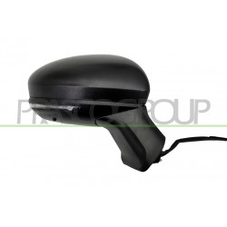 Retroviseur Droit Electrique-Noir-Chauffant-Avec Sonde-Avec Feu Repetiteur-Asphe