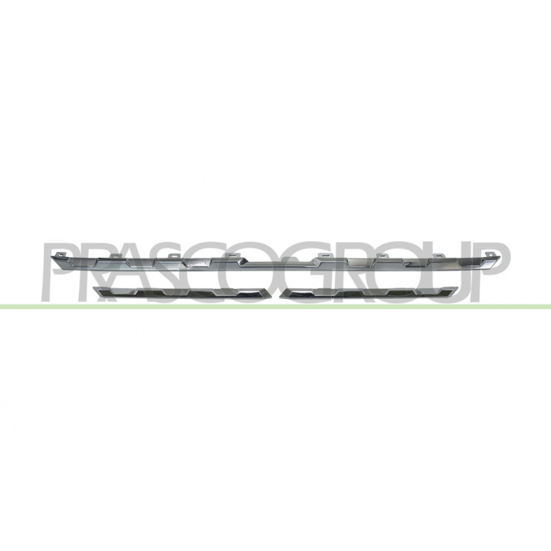 Jeu de Moulures de Calandre-Chrome'-(3 Pieces) Jeu de Moulures de Calandre-Chrome'-(3 Pieces)