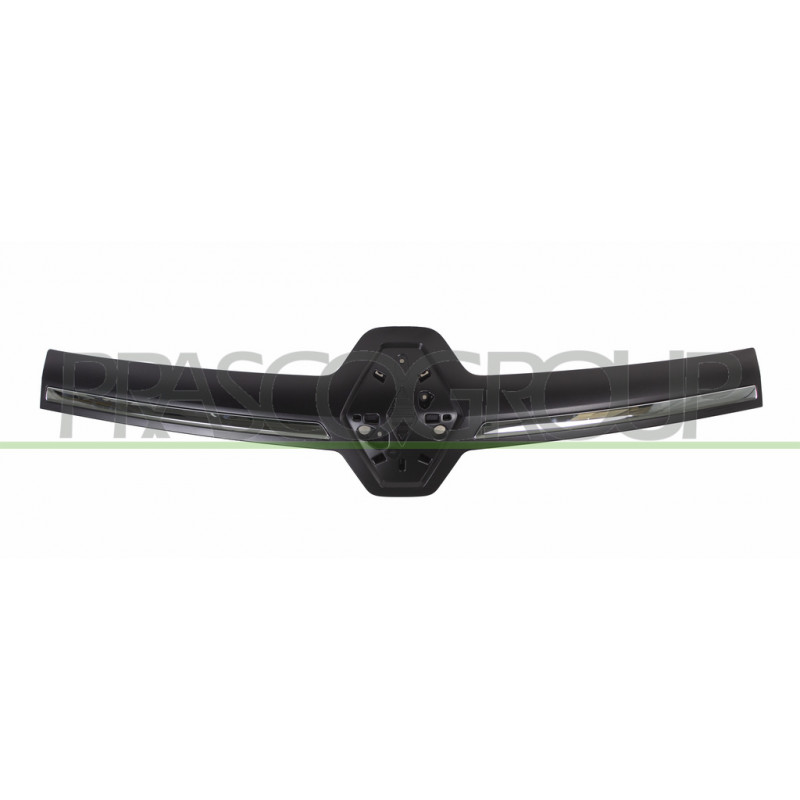 Support Embleme de Calandre-avec Moulure Chromee Support Embleme de Calandre-avec Moulure Chromee