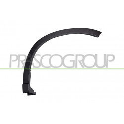 Extension d'Aile avant côté passager-Noire-Structuree-avec Clips-avec Biadhesif