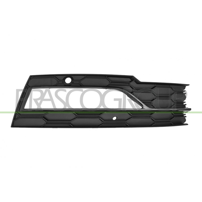 Grille Droite De Pare-Chocs-Avant-Noire-Avec Siege Antibrouillard Grille Droite De Pare-Chocs-Avant-Noire-Avec Siege Antibrouillard