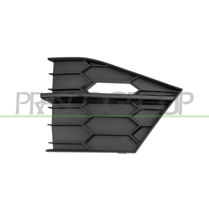 Grille côté passager Noire de Pare-Chocs avec Moulure Chromee' Grille côté passager Noire de Pare-Chocs avec Moulure Chromee'
