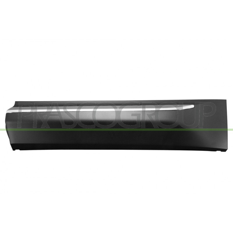 Bandeau de Porte arrière côté chauffeur-Noir-avec Profil Chromee' Bandeau de Porte arrière côté chauffeur-Noir-avec Profil Chromee'