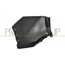 Embout Gauche De Pare-Chocs Arriere-Noir-Surface Lisse A Apreter