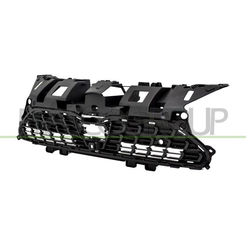 Grille De Calandre-Noire-Avec Trous Radar+Support-Avec Trou Camera Grille De Calandre-Noire-Avec Trous Radar+Support-Avec Trou Camera