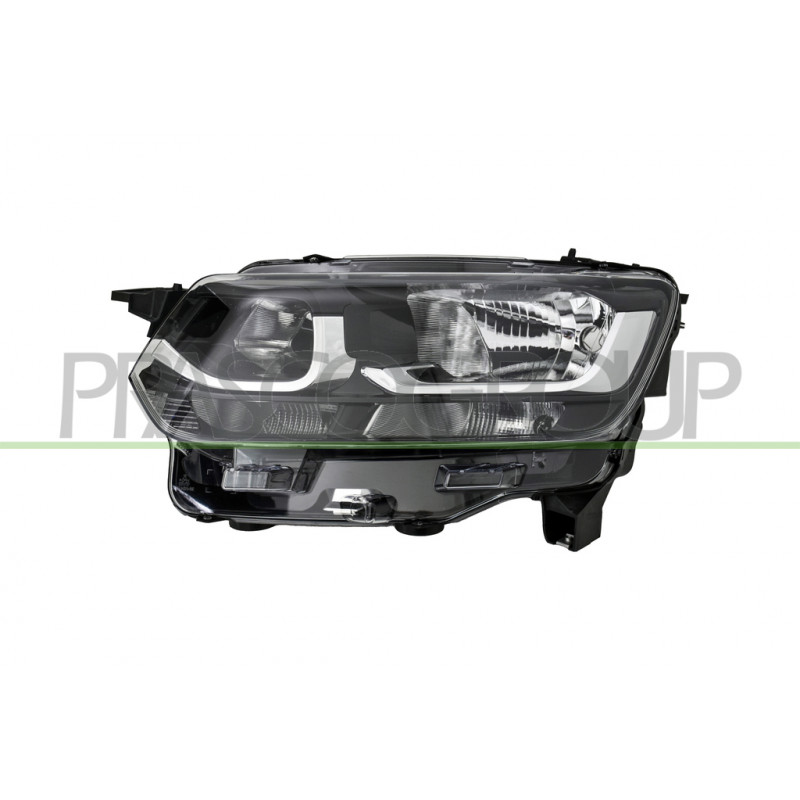 Phare côté passager H1 Electrique avec Moteur-avec Feu de Jour-W21-5W Phare côté passager H1 Electrique avec Moteur-avec Feu de Jour-W21-5W