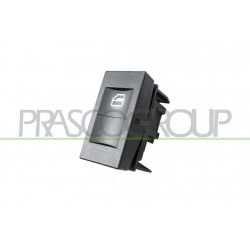 INTERRUPTEUR LEVE-VITRE NOIR-PORTE AVANT GAUCHE-5 BROCHES