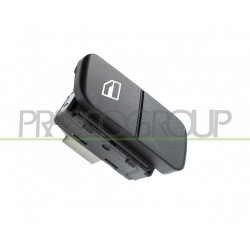 INTERRUPTEUR LEVE-VITRE NOIR-PORTE AVANT DROITE-PORTE ARRIERE DROITE-4 BROCHES