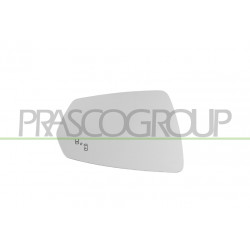 Verre De Retroviseur Droit-Chauffant-Convex-Chrome'-Blis Mod. Citycarver