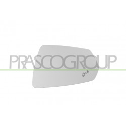 Verre De Retroviseur Gauche-Chauffant-Aspherique-Chrome'-Avec Systeme Anti-Eblou
