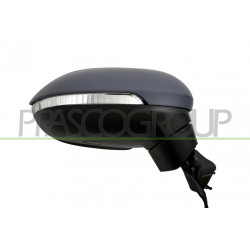 Retroviseur Droit-Electrique-Avec Appret-Chauffant-Avec Feu-Convexe-Chrome'-8 Br