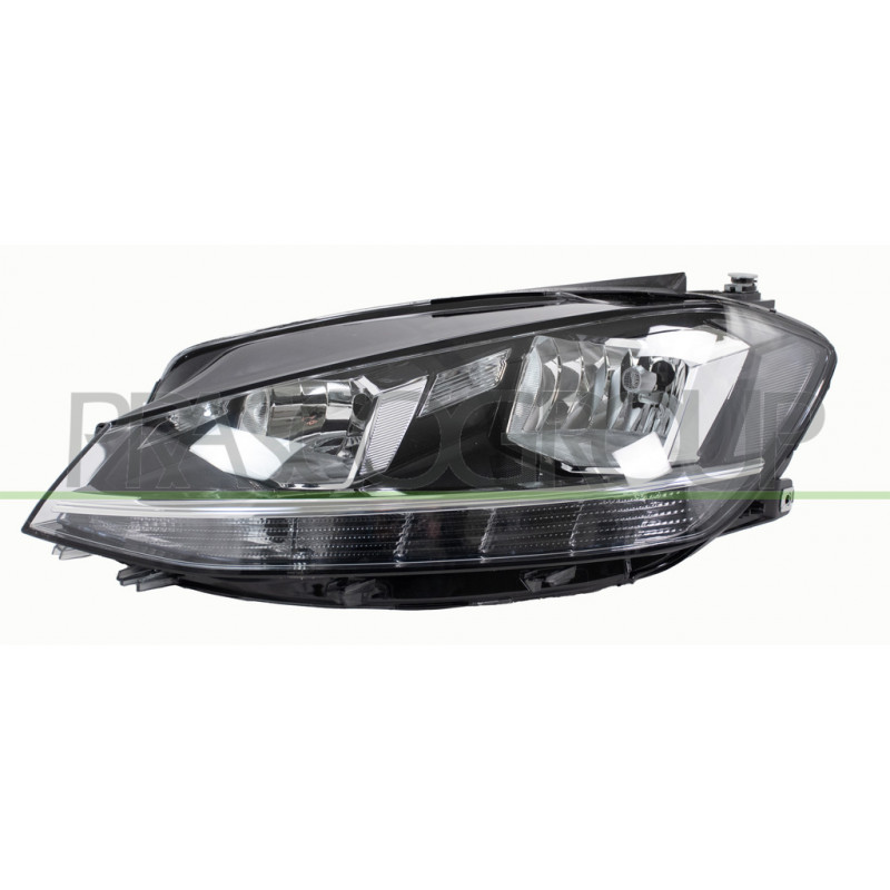 Phare côté chauffeur H7 Electrique avec Moteur-avec Feu de Jour-Led Phare côté chauffeur H7 Electrique avec Moteur-avec Feu de Jour-Led