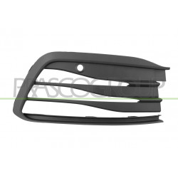 Grille Droite Noire De Pare-Chocs-Avec Trous Radar+Supports