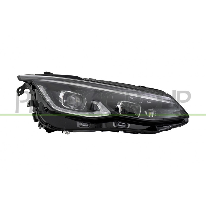 Phare côté passager-Electrique-avec Moteur-Noir-Led-Montage Valeo Mod. Alltrack Phare côté passager-Electrique-avec Moteur-Noir-Led-Montage Valeo Mod. Alltrack