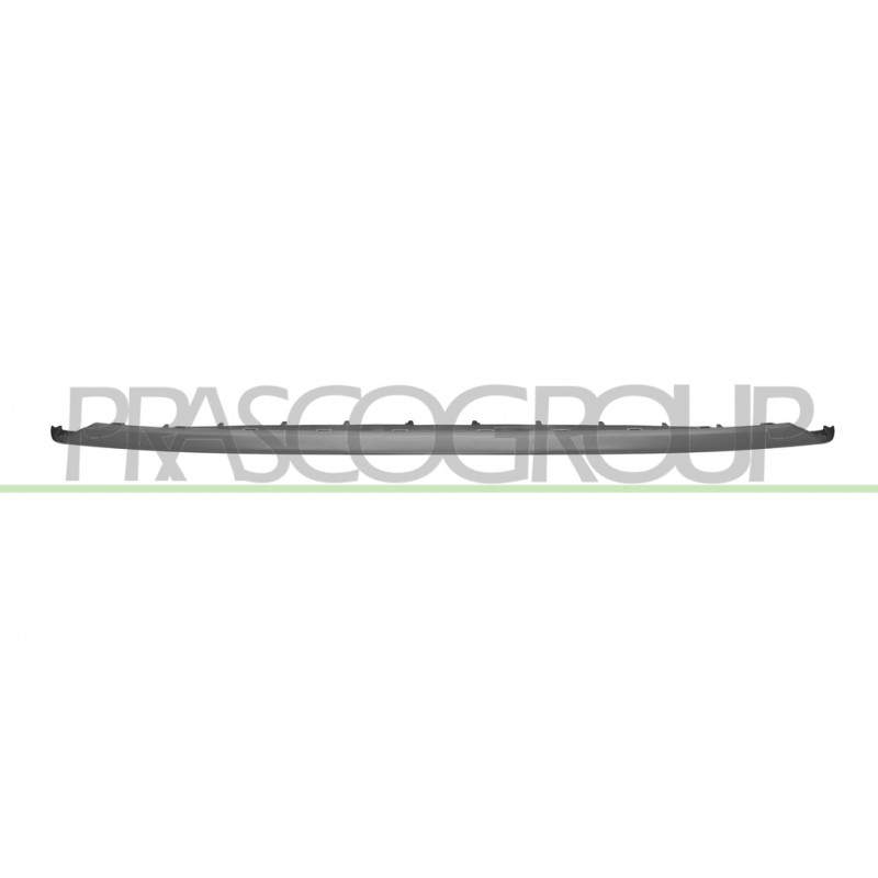 Spoiler Centrale de Pare-Chocs Avant-Paint Argent Spoiler Centrale de Pare-Chocs Avant-Paint Argent