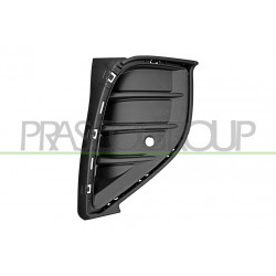 Grille Droite Noire De Pare-Chocs-Avec Trou Radar+Support Capteur
