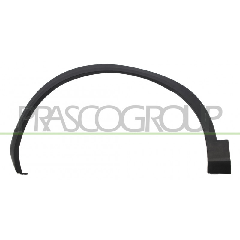 Extension d'Aile avant côté chauffeur-Noire Structure'-avec Clips Extension d'Aile avant côté chauffeur-Noire Structure'-avec Clips