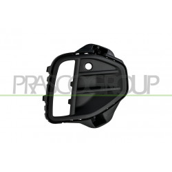 Grille Droite De Pare-Chocs-Avant-Noire-Avec Trous Radar+Supports