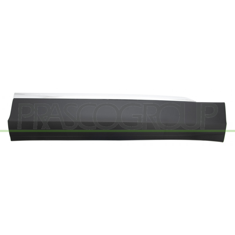 Bandeau de Porte avant côté passager-Noire-Structure'-avec Trous Profil-avec Bia Bandeau de Porte avant côté passager-Noire-Structure'-avec Trous Profil-avec Bia