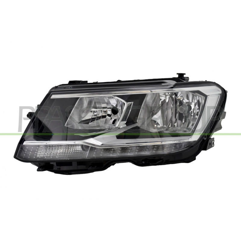 Phare côté chauffeur H7 Electrique avec Moteur-avec Feu de Jour-Led Phare côté chauffeur H7 Electrique avec Moteur-avec Feu de Jour-Led