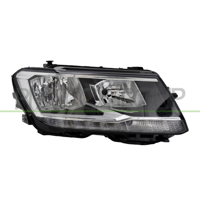 Phare côté passager H7 Electrique avec Moteur-avec Feu de Jour-Led Phare côté passager H7 Electrique avec Moteur-avec Feu de Jour-Led