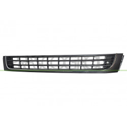 Grille de Pare-Chocs-Avant-Centrale-Noire-Structure'-avec Molure Chromee