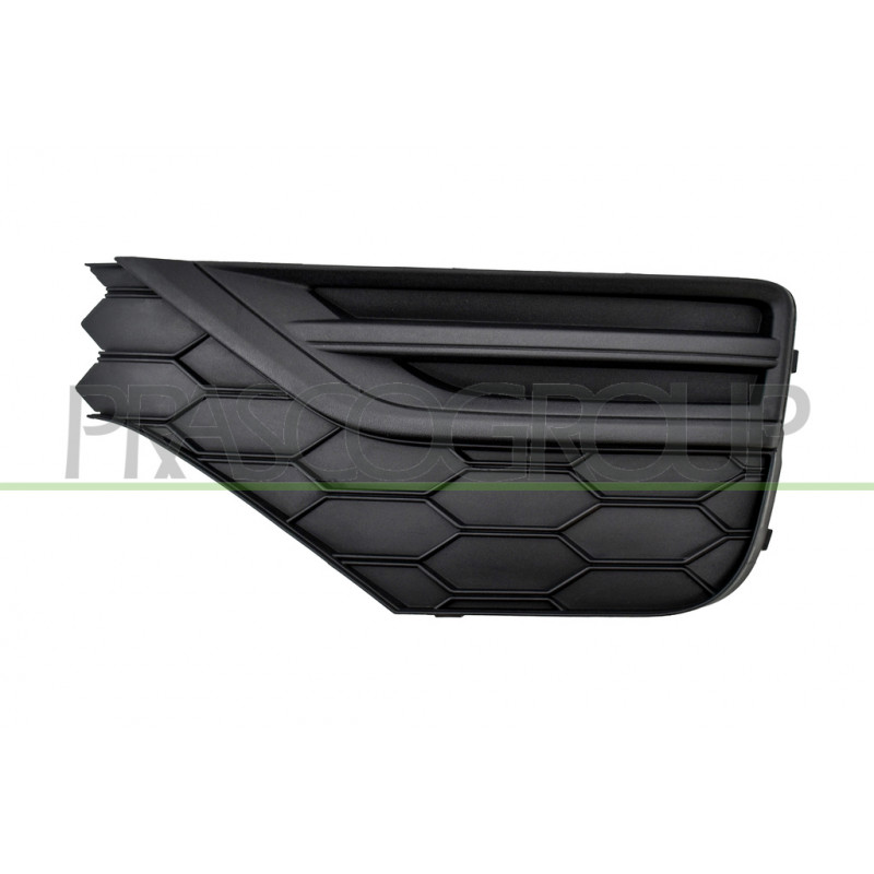Grille côté chauffeur de Pare-Chocs-Avant-Structuree'-Noire Sans Sieges Antibrou Grille côté chauffeur de Pare-Chocs-Avant-Structuree'-Noire Sans Sieges Antibrou