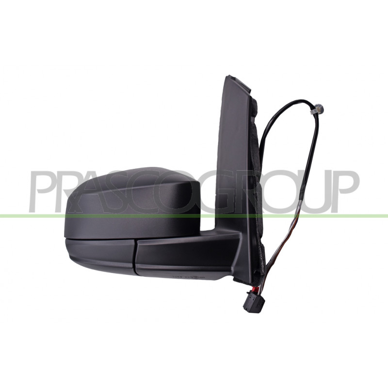 Retroviseur Droit Electrique-Noir-Chauffant-Convexe/Chrome'-5 Broches Retroviseur Droit Electrique-Noir-Chauffant-Convexe/Chrome'-5 Broches