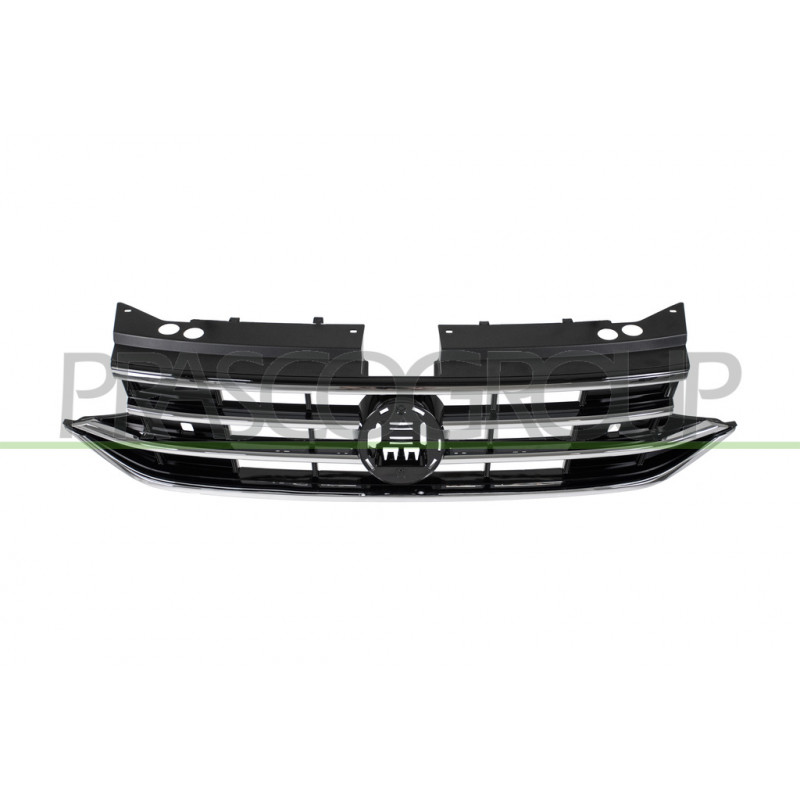 Grille Calandre-Noire-Brillant-avec Moulure Chromee' Mod. Elegance Grille Calandre-Noire-Brillant-avec Moulure Chromee' Mod. Elegance