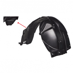 Pare boue d'aile avant côté passager