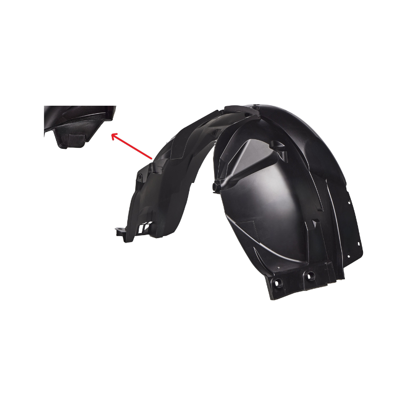Pare boue d'aile avant côté passager