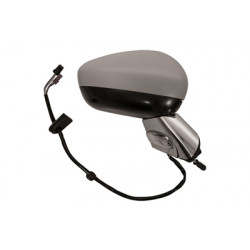 Rétroviseur électrique, rabattable électriquement, à peindre avec apprêt