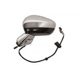 Rétroviseur électrique, rabattable électriquement, à peindre avec apprêt