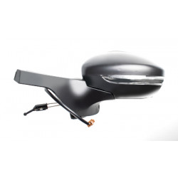 Rétroviseur manuel noir côté chauffeur