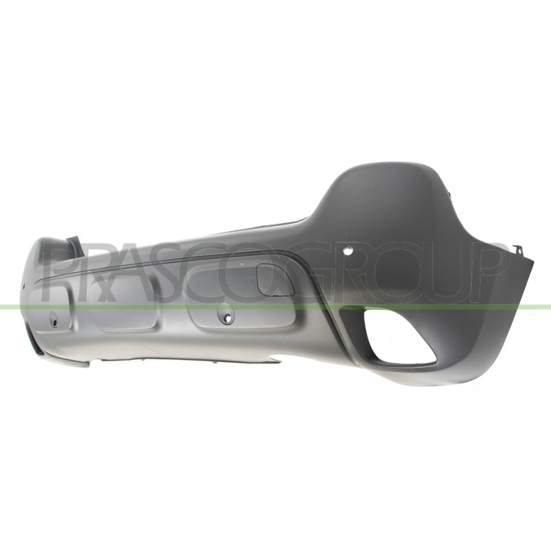 Pare-Chocs Arriere Noir Structure'-Avec Trous Radar??? Capteurs-Avec Empre