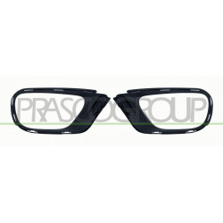 Jeu de Enjoliveur de Phare Noir-Lisse A Peindre (côté passagerôté chauffeur)