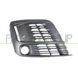 Rejilla Derecha Parachoques-Negra-Con Agujeros Sensores